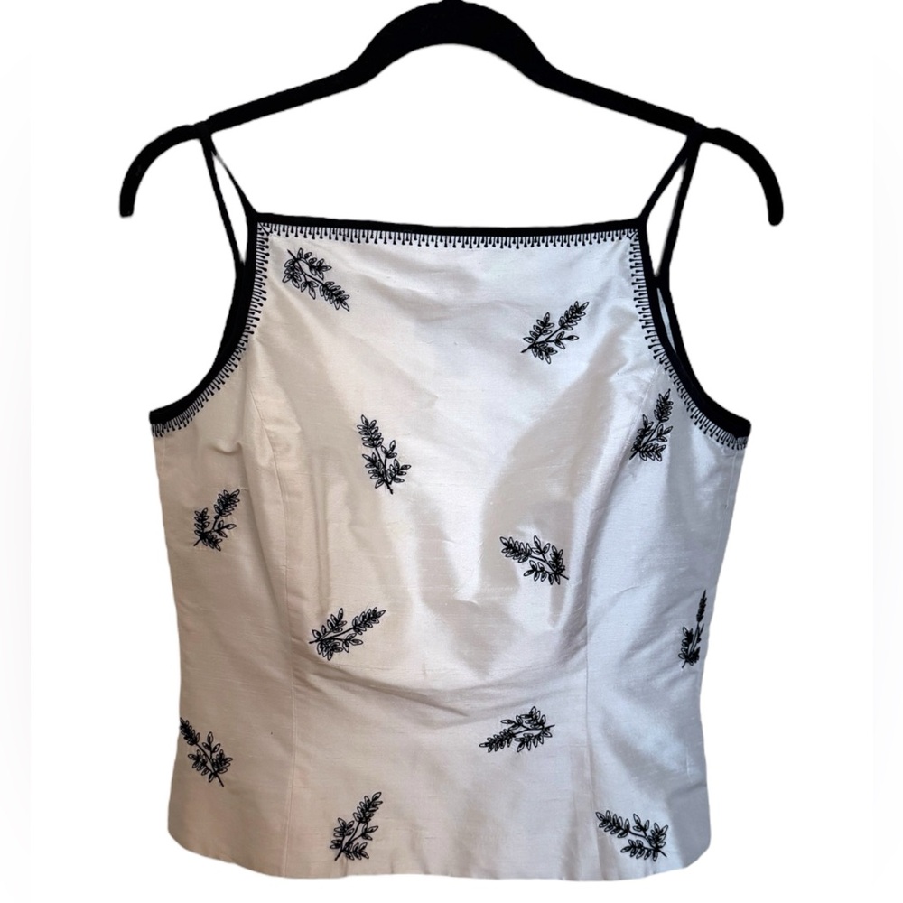 SOLD 100% Silk Ann Taylor Tank Size 4